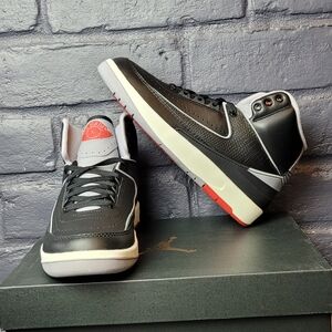 Nike Air Jordan 2 Retro Black Cement Mens & GS DR8884-001 New Size 6